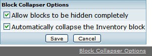 Options Dialog